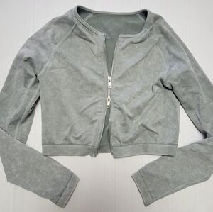 Double Zipper Athletic Mini Jacket